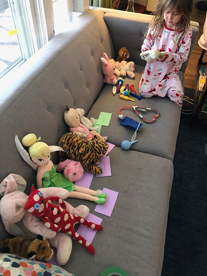 be a vet activity for toddlers and kids.
