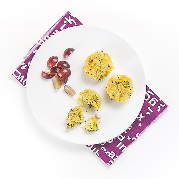 quinoa broccoli bites for baby led weaning